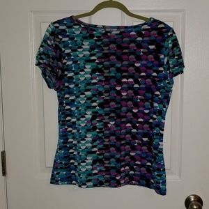 Petite Women's multicolored top